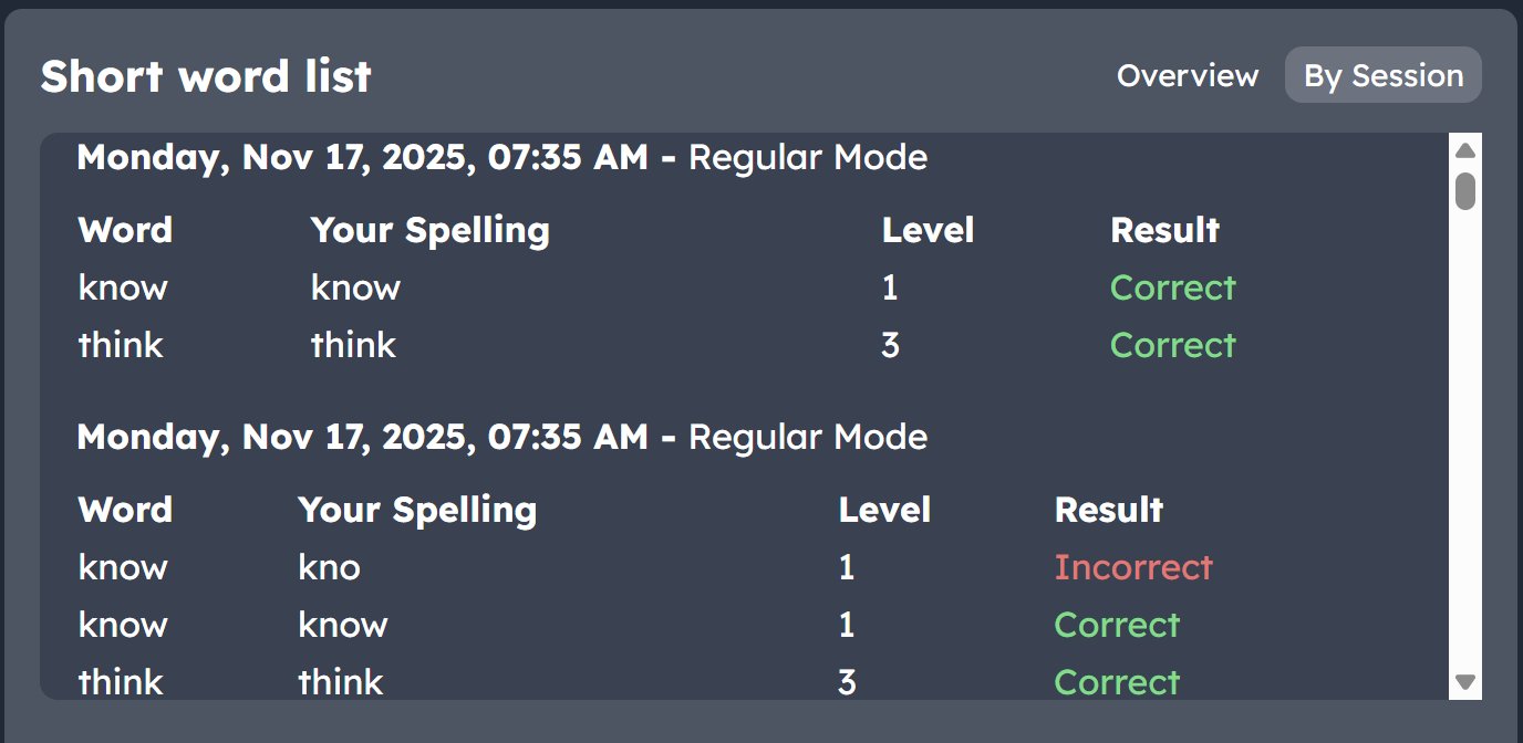 A screenshot of the updated performance tracking feature